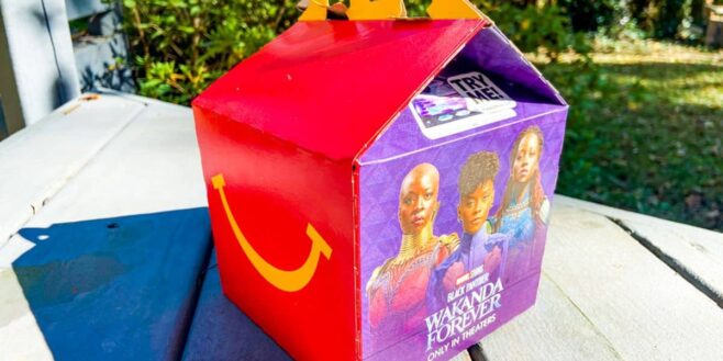 Cohue chez McDonald's pour le Happy Meal « Black Panther Wakanda Forever » !