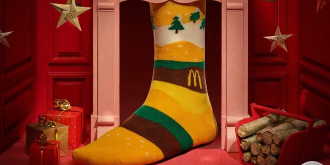 Cohue chez McDonald's pour le retour des fameuses chaussettes de Noël à 1€ !