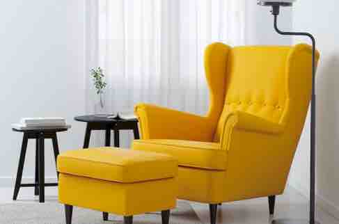 Ikea fait un carton avec ce fauteuil qui semble venir d'un Palais Royal !