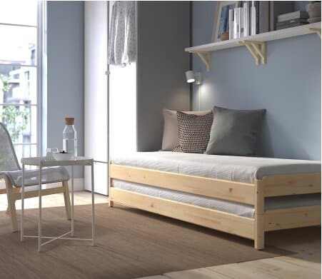 Ikea imagine un lit 3 en 1 parfait pour les petits appartements et à petit prix article