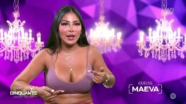 Maeva Ghennam atomise Simon Castaldi dans Les Cinquante !