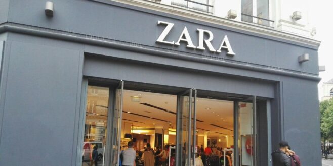 Zara gros carton pour cette robe transparente à paillettes parfaite pour le réveillon !