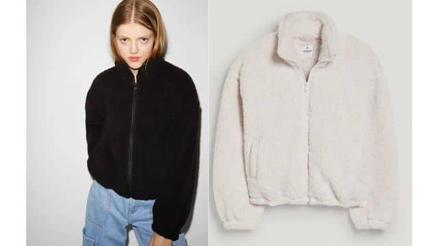 C&A cartonne avec sa veste de l'hiver façon mouton à un tout petit prix