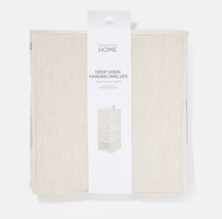 Cohue chez Primark pour cette étagère en tissu à suspendre dans son dressing pour 5 euros