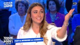 Delphine Wespiser très en colère contre cet invité de TPMP c’est illégal parce que c’est un acte de cruauté