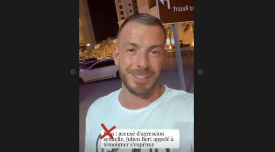 Julien Bert choqué par les fausses accusations du journal Le Parisien et règle ses comptes sur Instagram