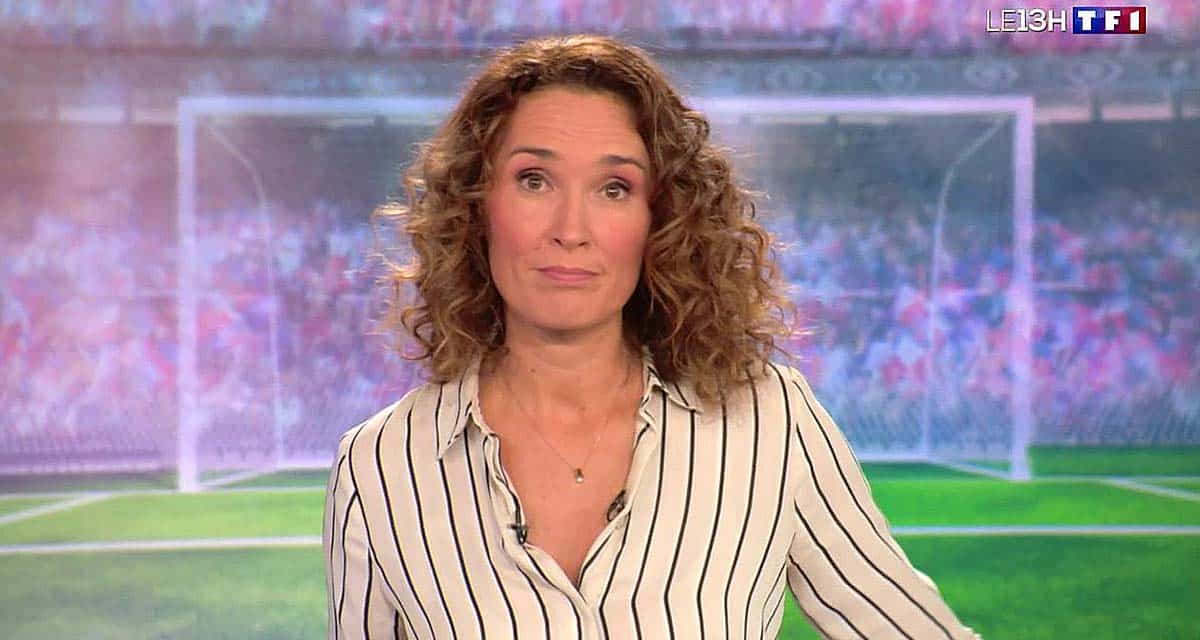 Marie-Sophie Lacarrau son message d'adieu du JT de 13h de TF1 donne les larmes aux yeux !