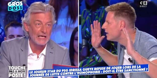 Matthieu Delormeau très énervé contre Gilles Verdez et le traite d'homophobe !