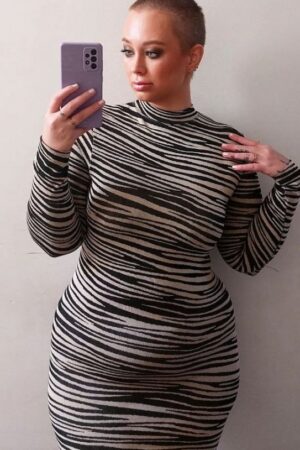 Cohue chez Primark pour une robe zébrée idéale à porter pour le réveillon