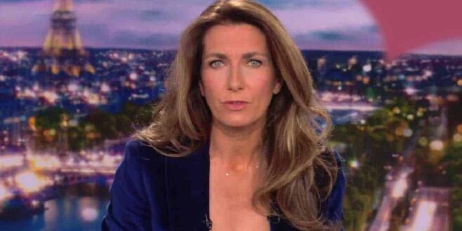 Anne-Claire Coudray son message déchirant pour son dernier JT de 20H sur TF1 !