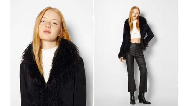 Bershka cartonne cet hiver avec sa veste à poil long à moins de 50 euros