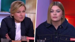 C à vous Anne Elisabeth Lemoine les larmes aux yeux devant le témoignage de Louane sur sa maladie !