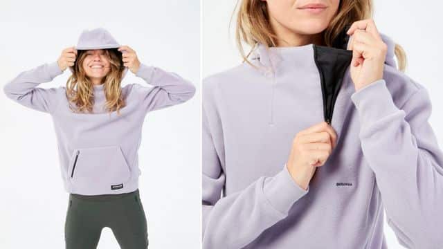 Decathlon cartonne avec son sweat polaire bien chaud à 26 euros