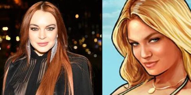 GTA Lindsay Lohan attaque en justice Rockstar Games à cause de sa ressemblance avec un personnage !