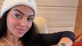 Georgina Rodriguez dévoile des photos hallucinantes du jet privé grand luxe de Cristiano Ronaldo
