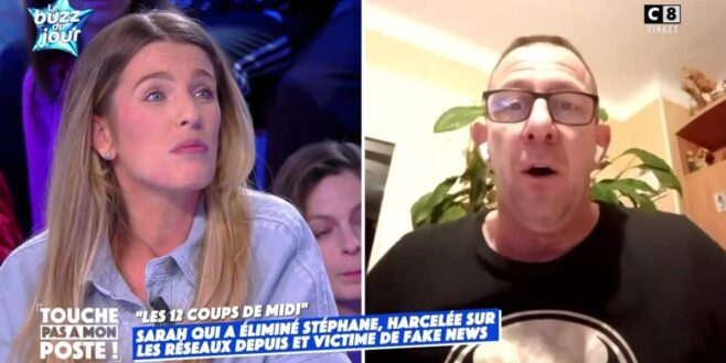 Les 12 coups de midi Stéphane règle ses comptes avec Sarah et la détruit en direct dans TPMP !