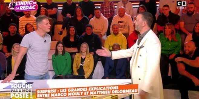Matthieu Delormeau dérape et fait exploser de rage Marco Mouly dans TPMP Je vais le déchirer