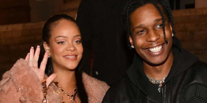 Rihanna son chéri ASAP Rocky est un papa comblé Je rentre au paradis tous les jours