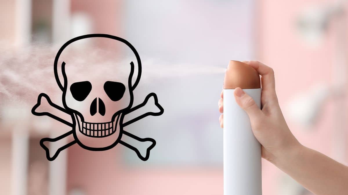 A 14-year-old girl who spread deodorant in the room died!