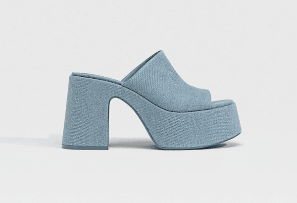 Cohue chez Stradivarius pour ses sabots en denim à shopper de toute urgence !