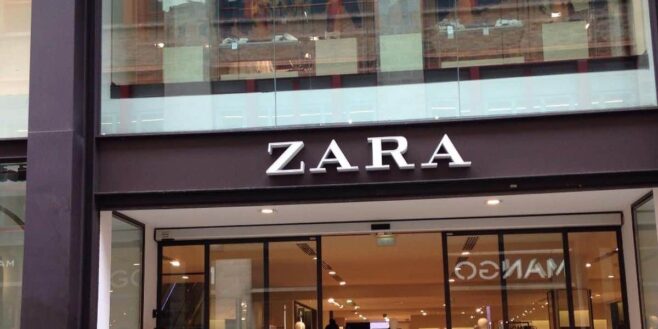 Gros carton chez Zara pour cette veste en jean ultra canon pour un look romantique à la Saint Valentin