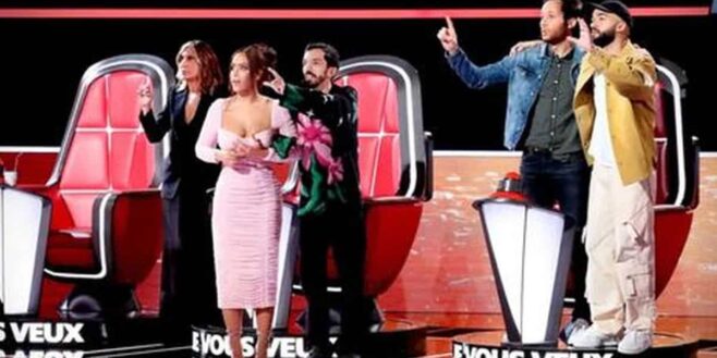 The Voice 2023 Amel Bent se fait lyncher à cause du prix exorbitant de ses chaussures de luxe !