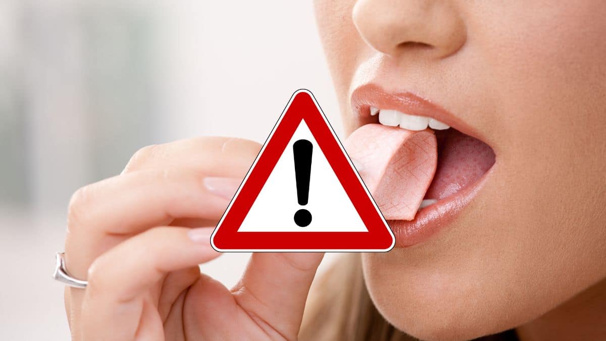 Alerte santé ne faites plus jamais ça avec votre chewing-gum c'est très dangereux pour la santé !