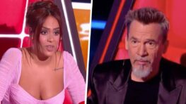 Florent Pagny Amel Bent lui rend un hommage bouleversant dans The Voice !