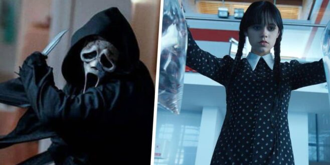 Ghostface Scream 6 Vs Mercredi Addams Jenna Ortega sait qui gagnerait ce combat mythique !