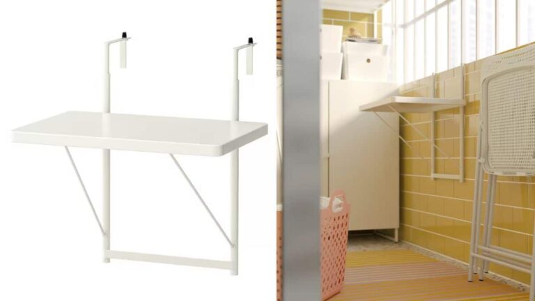 Ikea enchante votre printemps avec sa table de balcon suspendue et design à moins de 30 euros