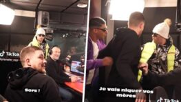 Maes provoque une grosse embrouille dans le Planète Rap sur Skyrock, la sécurité obligée d'intervenir !