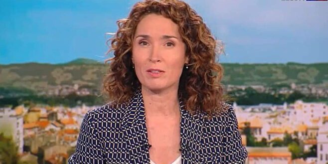 Marie-Sophie Lacarrau fait une énorme chute au JT de 13h sur TF1 !