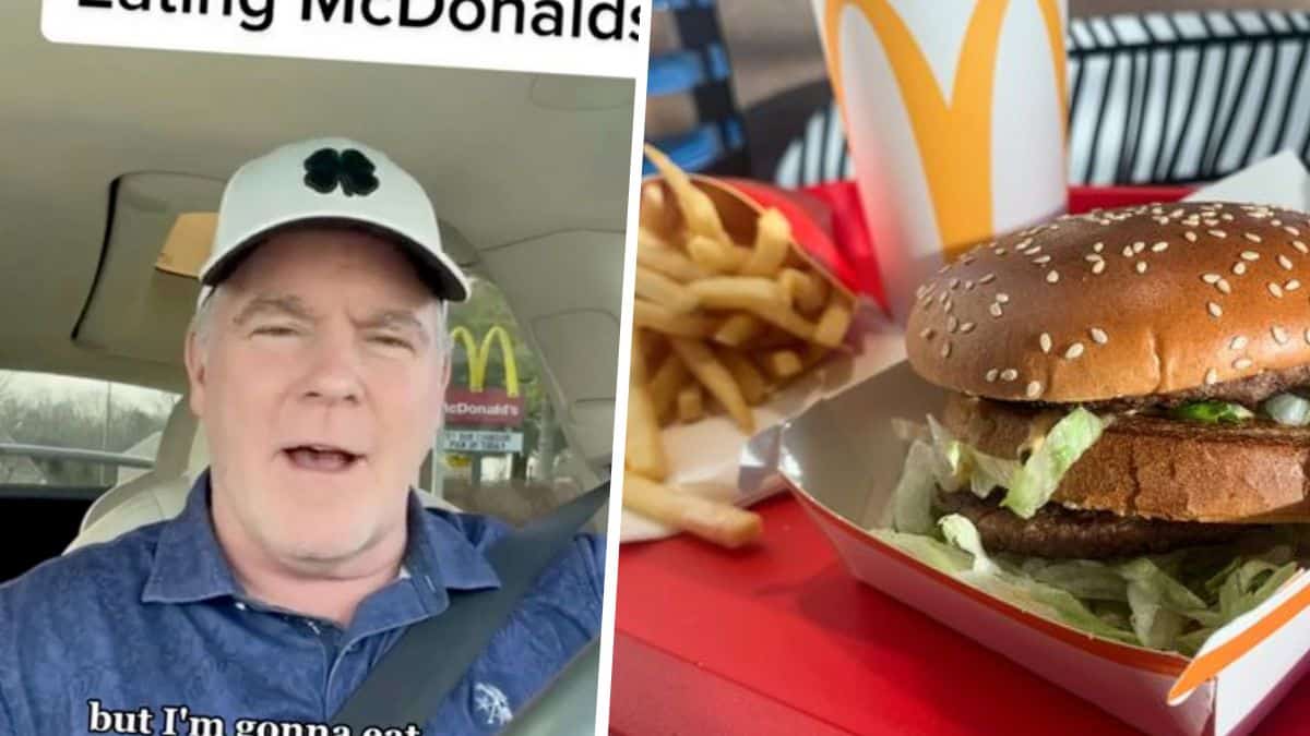 McDonald's il se lance dans un régime 100% McDo pour perdre du poids et le résultat est hallucinant !