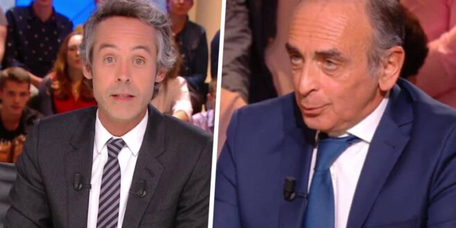 Quotidien dézingue Eric Zemmour dans TPMP et Yann Barthès annonce qu'il ne l'invitera jamais !