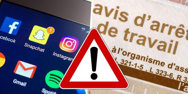 Snapchat acheter de faux arrêts de travail avec le nom de vrais médecins pour 15€, attention arnaque !