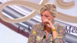 Anne-Elisabeth Lemoine en larmes pour son départ de C à Vous !