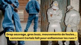 Corteiz Drop sauvage, gros buzz, mouvements de foules... comment la marque fait pour enflammer les rues