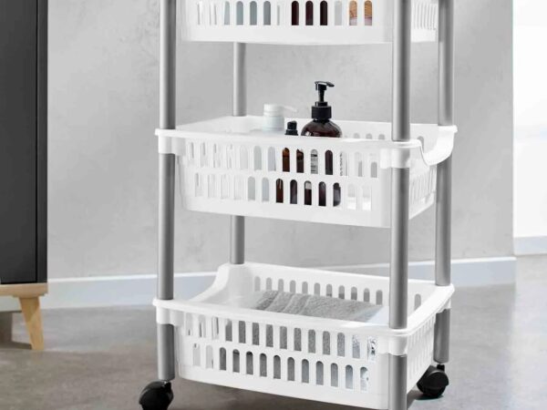 Lidl propose des paniers à rangement sur trois étages pour votre salle de bain - article