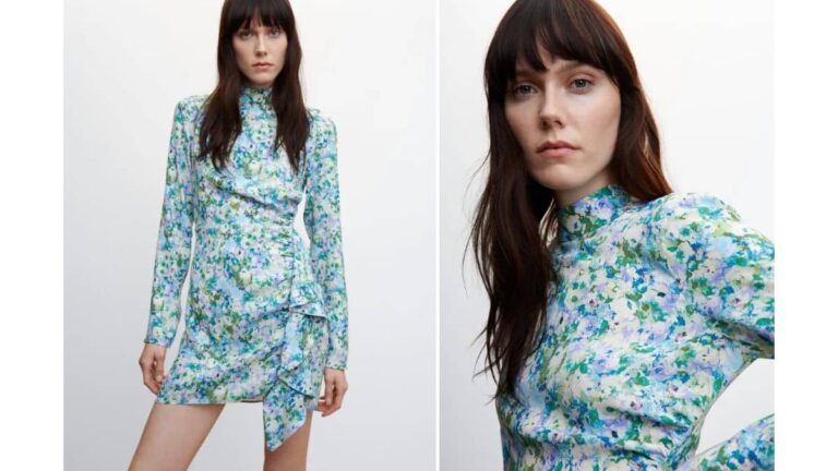Mango détient la robe fleurie la plus romantique du printemps pour moins de 50 euros