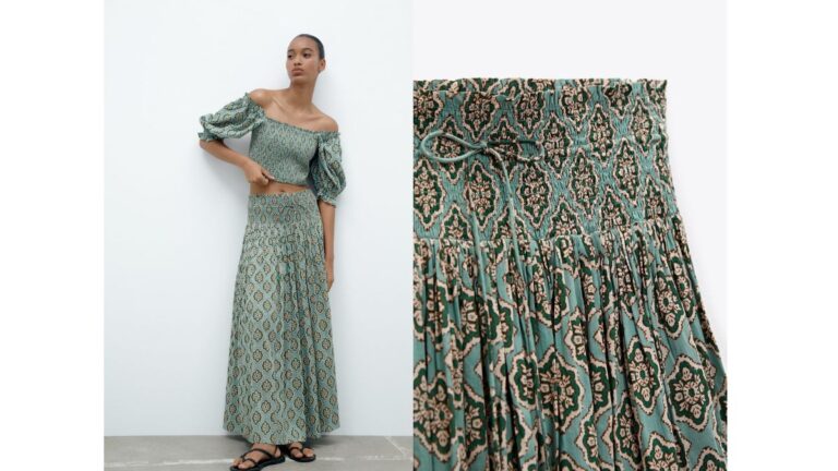 Zara dévoile son ensemble total look imprimé à porter tout l'été pour se sentir à l'aise