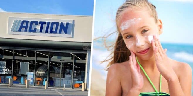 Action a la meilleure crème solaire de l'année et elle coute moins de 10 euros !