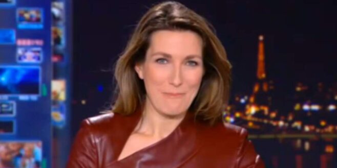 Anne-Claire Coudray sans soutien-gorge au JT de TF1, elle revient sur l'énorme polémique !
