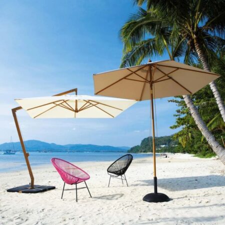 Maisons du Monde cartonne avec ces parasols très élégants pour sa terrasse ou son jardin !-article