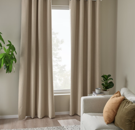 Rideaux Ikea semi-opaques ROSENMANDEL