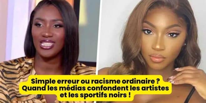 Simple erreur ou racisme ordinaire Quand les médias confondent les artistes et les sportifs noirs !