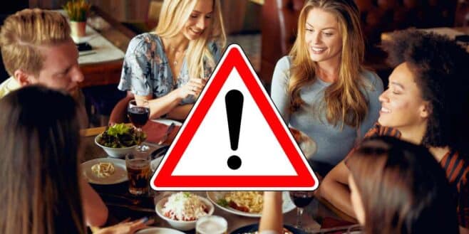 Alerte info attention vous risquez une grosse sanction si vous faites ça au restaurant cet été !