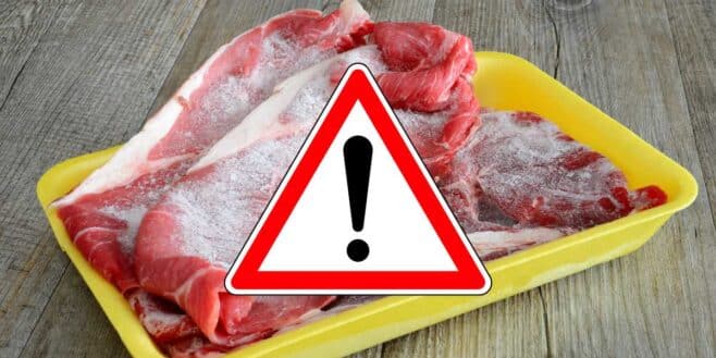 Alerte santé voici la meilleure astuce pour conserver sa viande crue au congélateur !