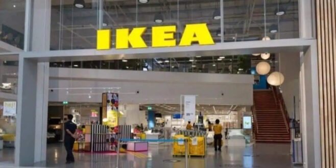 Ikea frappe fort avec son sac coloré parfait pour faire du shopping !