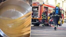 Il cuisine des pâtes et finit avec des grosses brulures sur tout le corps !