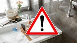 Un jeune de 16 ans meurt dans sa baignoire à cause de son téléphone portable !